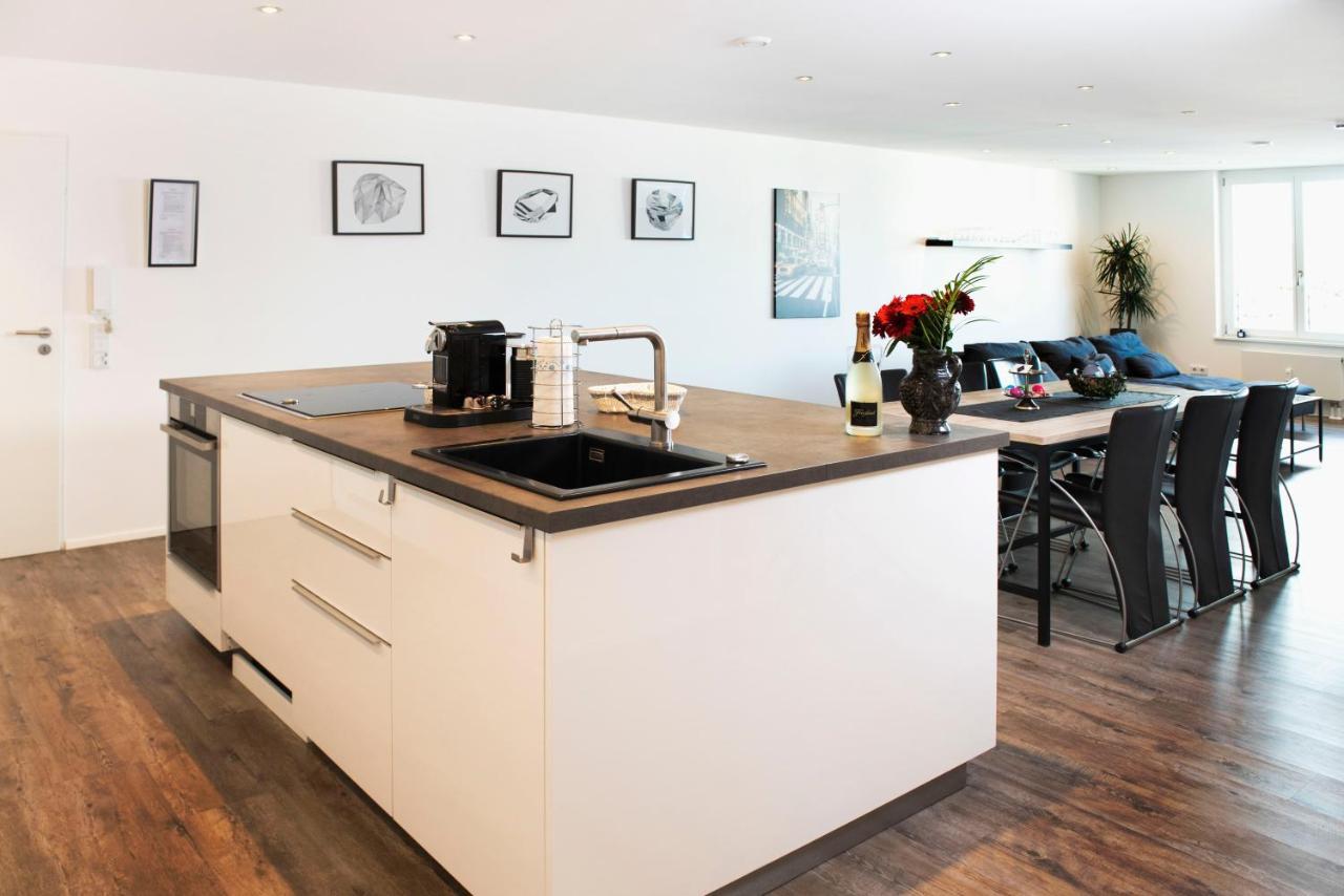 Luxus Suite Im Herzen Von Kempten***** +Parkplatz Екстериор снимка
